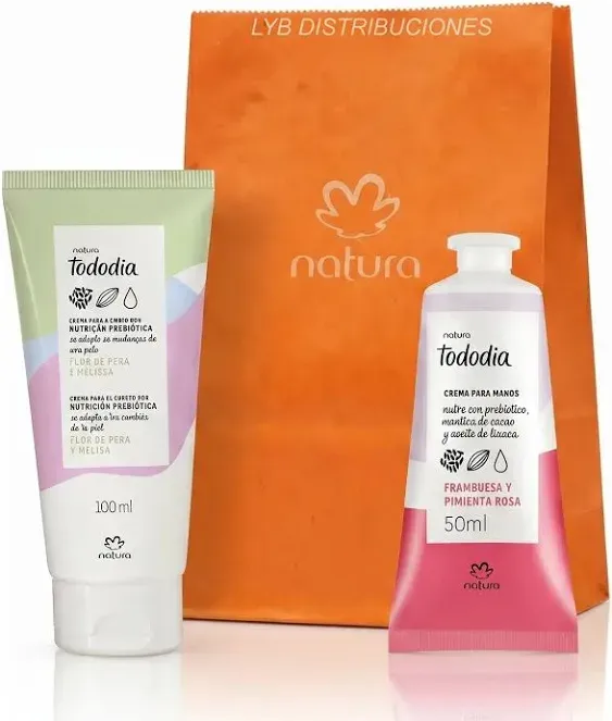 Kit Tododia Natura - Crema Corporal + Crema de Manos