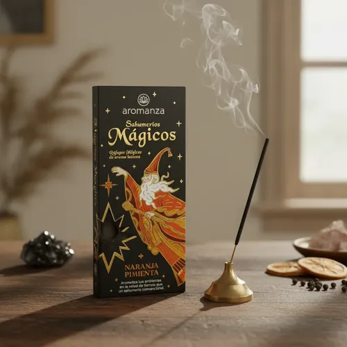 Sahumerios Mágicos Aromanza - Naranja Pimienta