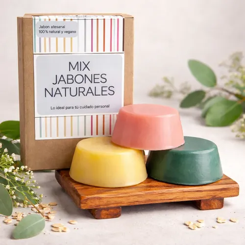 Mix Jabones Naturales x3